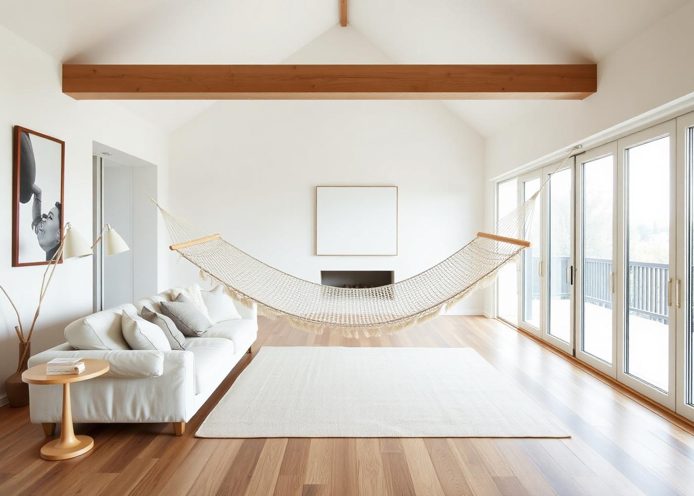 RAÍZ hammock styled in a home, hotel or beach house
